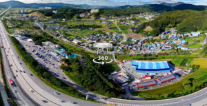 영동고속도로 용인휴게소 파노라마